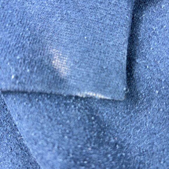 VTG 90s West Virginia Mountaineers Sweatshirt Extra Large Blue Faded Crewneck - Picture 2 of 16